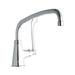 Elkay LK535AT14T6 Deck Mount Pantry Faucet w/ 14" Arched Swing Spout & 6" Wrist Blade Handles, Chrome