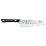 Kai 7" Santoku Knife w/ Black POM Handle, Stainless Steel Blade