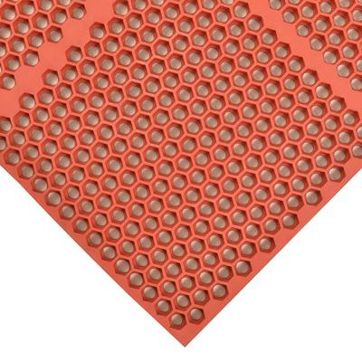 NoTrax T15U0036RD Optimat Grease-Proof Floor Mat, 3' x 6', 1/2" Thick, Red