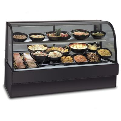 Federal SGR3148 30" Full Service Bakery Case w/ Straight Glass - (4) Levels, 120v, Black