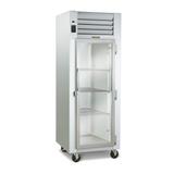 Traulsen AHT132DUT-HHG Spec-Line 24" 1 Section Reach In Refrigerator, (2) Right Hinge Glass Doors, 115v, Silver