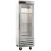 Centerline by Traulsen CLBM-23R-HG-L 27" 1 Section Reach In Refrigerator, (2) Left Hinge Glass Doors, 115v, Silver