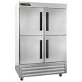 Centerline by Traulsen CLBM-49R-HS-LR 54" 2 Section Reach In Refrigerator, (4) Left/Right Hinge Solid Doors, 115v, Reach-In, Silver