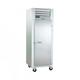 Traulsen G10012P 29 7/8 1 Section Pass Thru Refrigerator, (2) Right Hinge Solid Doors, 115v, Silver