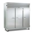 Traulsen G30002 76" 3 Section Reach In Refrigerator, (6) Right Hinge Solid Doors, 115v, All Metal Construction, Silver