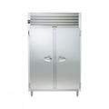 Traulsen RHT232WPUT-FHS 58" 2 Section Pass Thru Refrigerator, (4) Right Hinge Solid Doors, 115v, Silver