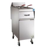 Vulcan 1ER50A-1 Commercial Electric Fryer - (1) 50 lb Vat, Floor Model, 208v/3ph, Stainless Steel