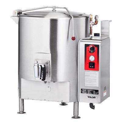 Vulcan ET100 208/3 100 gal Steam Kettle - Stationary, Full Jacket, 208v/3ph, Stainless Steel
