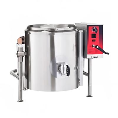 Vulcan K60GLT NG 60 gal Steam Kettle - Manual Tilt, 2/3 Jacket, Natural Gas, Stainless Steel, Gas Type: NG