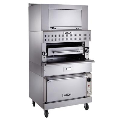 Vulcan VIR1SF LP Deck-Broiler w/ Infrared Burners, Standard Oven, Liquid Propane, Stainless Steel, Gas Type: LP