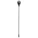 Tablecraft 10558 12" Bar Spoon - Stainless Steel, Black