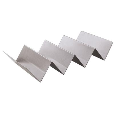 Tablecraft BBQ48 Hot Dog/Taco Prep Tray - 11x4x2" Stainless Steel