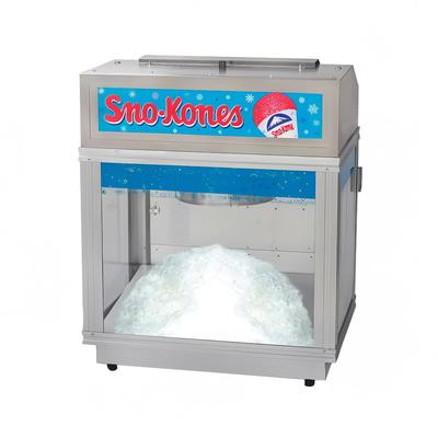 Gold Medal 1020-00-101 Shav-A-Doo Top Half Shavatron Snow Cone Machine w/ 500 lbs/hr Capacity, 120v, Stainless Steel