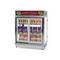 Gold Medal 2004SLDDN Astro Pop Staging Cabinet w/ 2 Sliding Doors & 3 Shelf Warmers, Neon Sign, 120 V