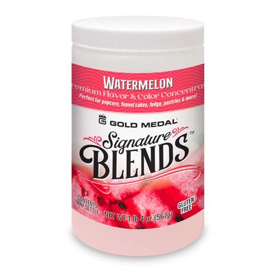 Gold Medal 2284 Watermelon Candy Glaze Signature Blends Flavoring Mix, Corn Treat Candy Glaze Mix