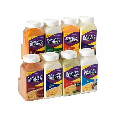 Gold Medal 2383S (4) 18 oz Jars White Cheddar Cheese Signature Shakes Flavoring Mix, 18-oz. Dry Powder, Savory Shakes