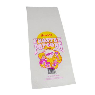 Gold Medal 2531 5 7/10 oz Disposable Sweet Frosted Poly Bags, 1, 000/Case, White