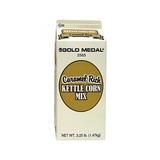 Gold Medal 2565 3 1/4 lb Caramel Rich Kettle Corn Mix, 6/Case, Brown