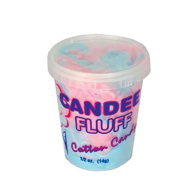 Gold Medal 3018 1 oz Disposable Candee Fluff Containers w/ Lids, 175/Case