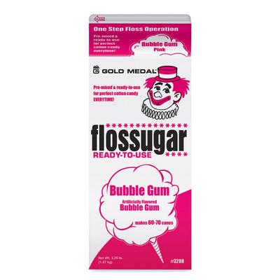 Gold Medal 3208 1/2 gal Bubble Gum (Bubble Gum) Cotton Candy Flossugar