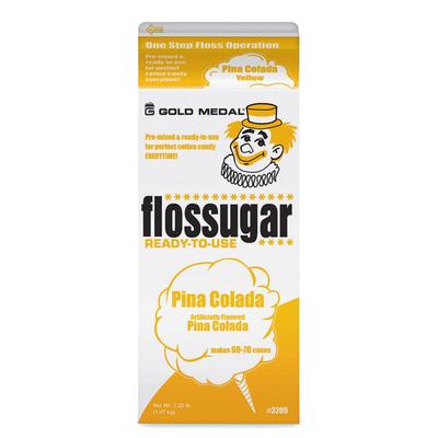 Gold Medal 3209 1/2 gal PiÃ±a Colada (Pineapple) Cotton Candy Flossugar