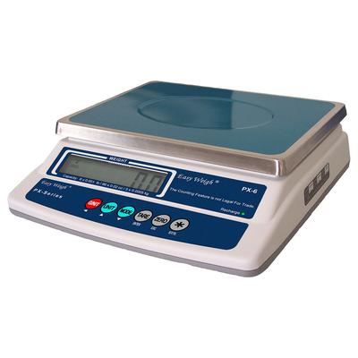 Skyfood PX-6 6 lb Portion Control Scale w/ LCD Display, 11 4/5 x 8 2/3" Platform, Stainless Steel