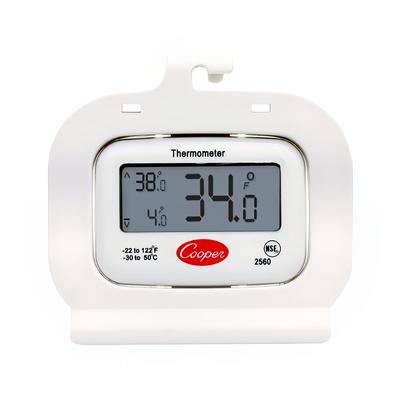 Cooper 2560 Refrigerator Freezer Thermometer, -22 To 122 Degrees F