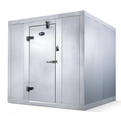 Amerikooler QF080877**FBRF-O 8' x 8' Outdoor Walk-in Freezer w/ Remote Compressor - Floor, 208/230 V