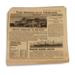 GET 4-T6000 7" Square Basket Liner Paper Bags - Honolulu Newsprint, Brown, Food-Safe Paper