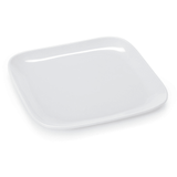 GET CS-6117-W 7 1/2" Square Melamine Salad Plate, White