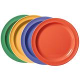 GET DP-906-MIX Creative Table 6 1/2" Round Melamine Salad Plate, Assorted Colors
