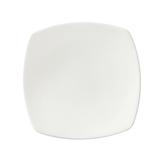 GET PA1101911524 6 3/4" Square Asia Bread Plate - Porcelain, Bright White