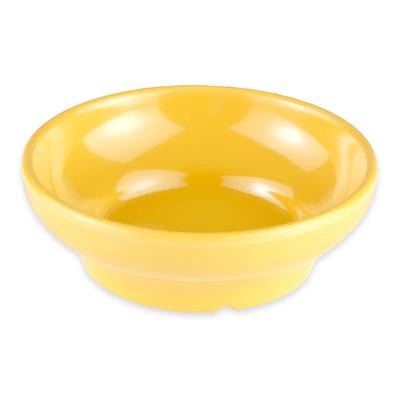 GET SD-05-TY 4" Round Salsa Dish w/ 5 oz Capacity, Tropical Yellow