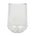 GET SW-2003-CL Via 12 oz Clear Tritan Plastic Rocks Tumbler