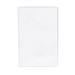 Risch 61 5.5x8.5 Triple Pocket Vinyl Menu Cover, 5 1/2"W x 8 1/2"H, Clear