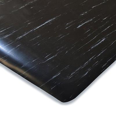 Cactus Mat 1075R-3 C Cushion Comfort Runner - 3' x 30', Vinyl, Marbled Black