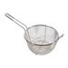 Town 42942 11 1/2" Diameter Culinary Basket, 6"Handle, Stainless, Silver