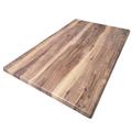 American Tables & Seating ATO3048-213 31 1/2" x 47 1/5" Rectangular Laminate Table Top - Indoor/Outdoor, Indian Rose, Brown, 1.38 in