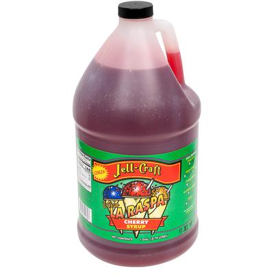 Jell-Craft 10182 1 gal Cherry Snowcone Syrup
