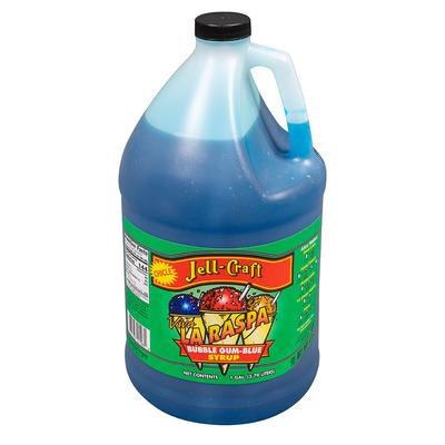 Jell-Craft 10193 1 gal Bubble Gum Blue Snow Cone Syrup