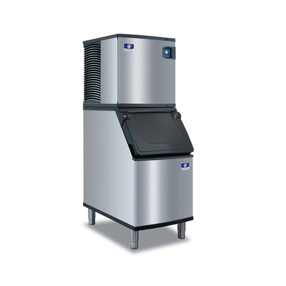 Manitowoc IDT0620W/D420 530 lb Indigo NXT Full Cube Commercial Ice Machine w/ Bin - 383 lb Storage, Water Cooled, 115v | Manitowoc Ice