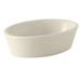 Tuxton BEK-100 DuraTuxÂ© 10 oz. Oval, Ceramic Baking Dish, White