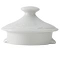Tuxton CHT-170L Chicago Replacement Lid for CHT-170 Coffee/Tea Pot - China, Porcelain White, Embossed