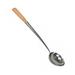 Thunder Group SLLD310 18" Chinese Serving Spoon w/ Wood Handle, Stainless Steel
