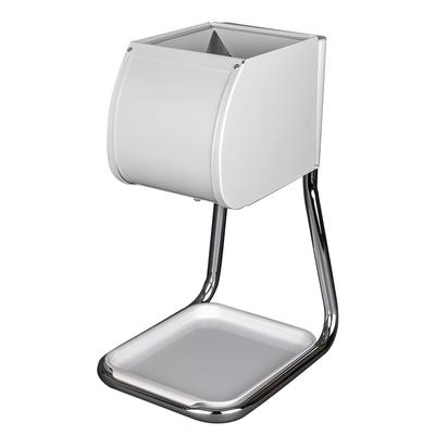 Dispense-Rite BCDS-BFL Countertop Ice Cream Cone Dispenser - Steel, White, White