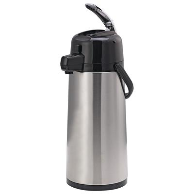 Service Ideas ECALS22SS Eco-Air 2 2/5 Liter Lever Action Airpot, Stainless Steel Liner, Silver