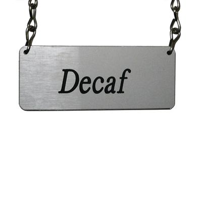 Service Ideas IDCHDE ID Chain for Airpot Cover Ups, DECAF, 3 1/2 x 1 1/2