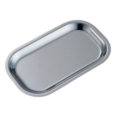 Service Ideas LO12SS Platter Insert For LO12, Large, Stackable, Stainless, Silver