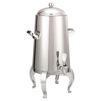 Service Ideas URN30VPSRG Flame Free Thermo-Urn 3 gal Low Volume Dispenser Coffee Urn w/ 1 Tank, Thermal, Vacuum Insulation, Silver