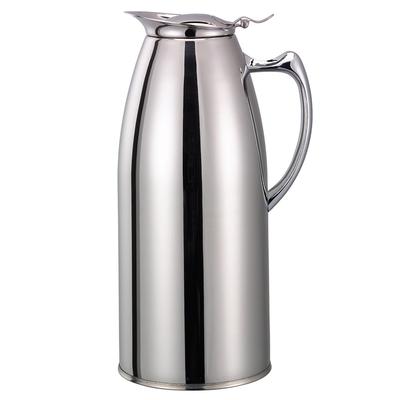 Service Ideas WP15CH 1 1/2 liter Pitcher w/ Double Wall Insulation, Polished Stainless, Silver